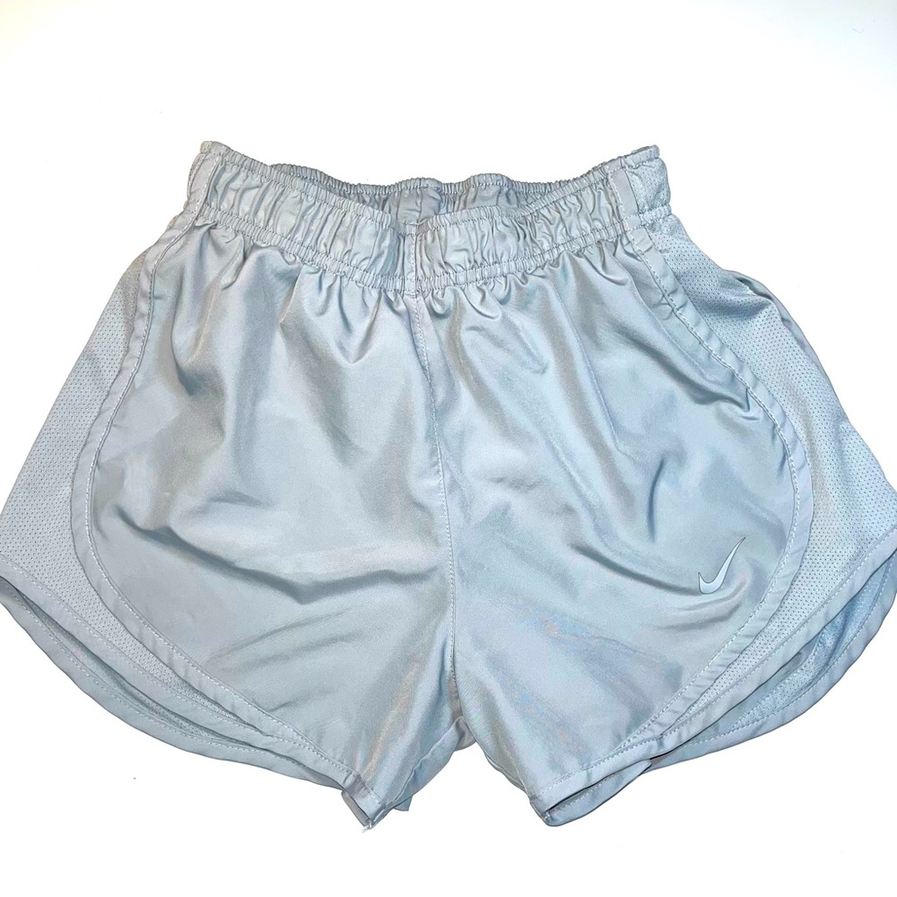 Gray nike running shorts, size xs
